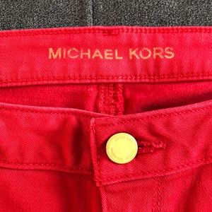 Michael Kors red jeans